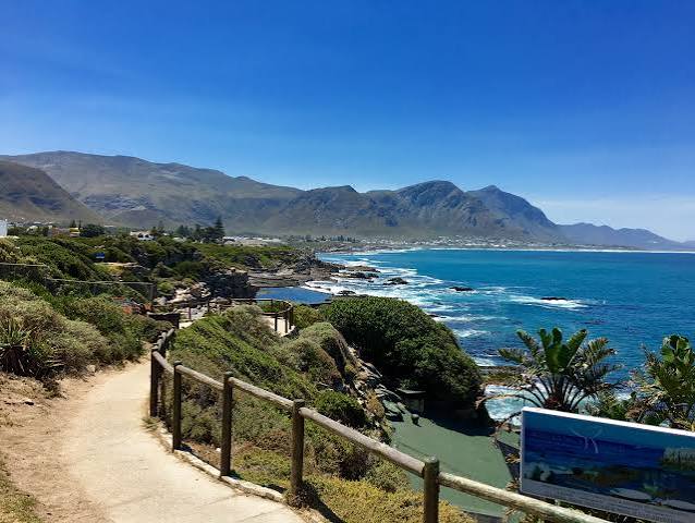 Cliff Path overlooking Walker Bay in Hermanus